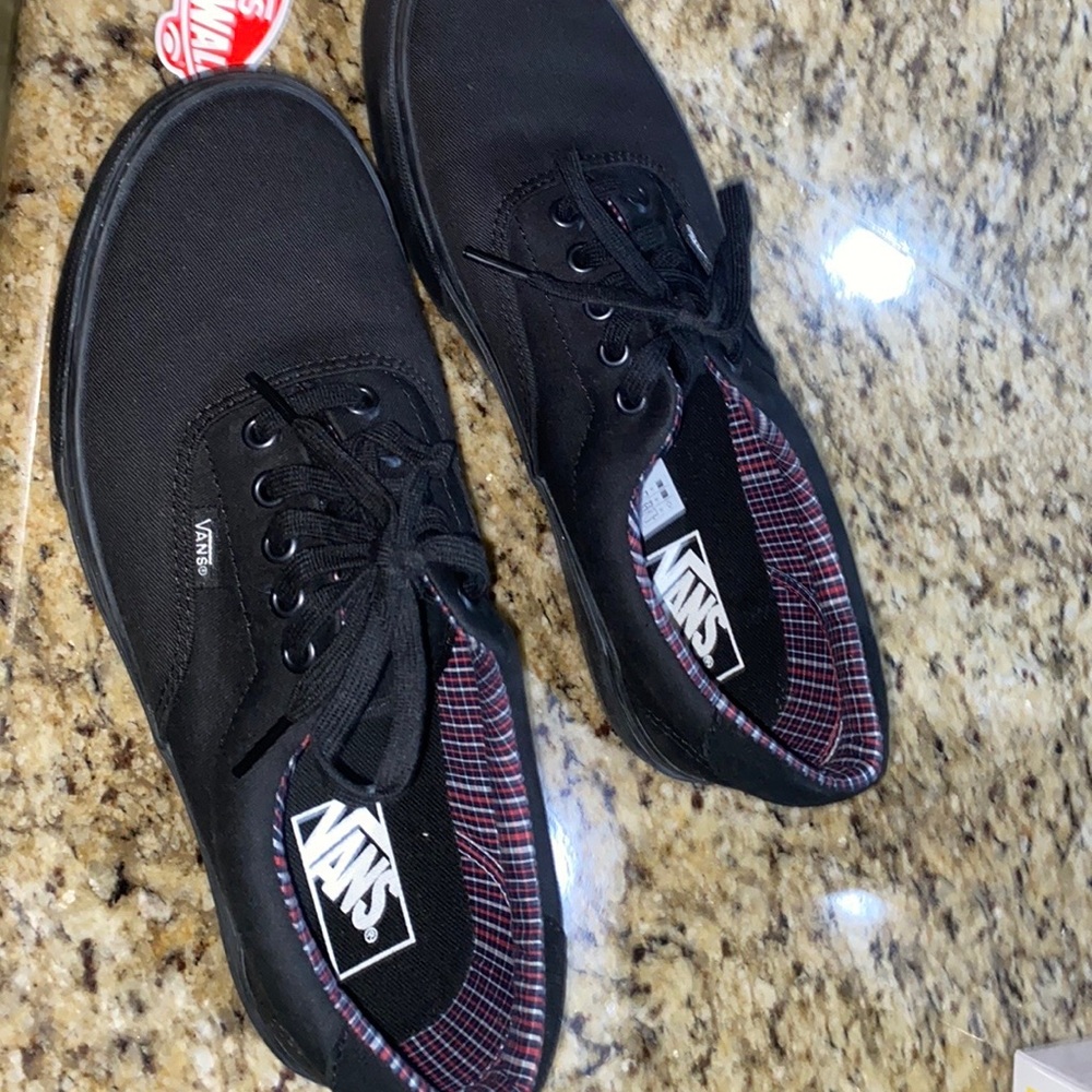 Brand New All Black Vans